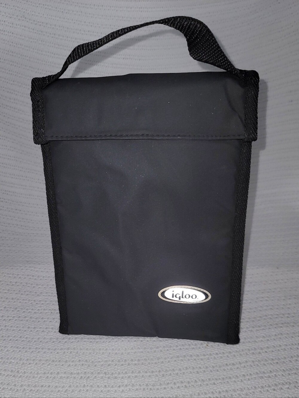 Igloo Black Soft Insulated Lunch Tote